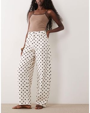 Miss Selfridge Barrel Leg Jean - Multicolor