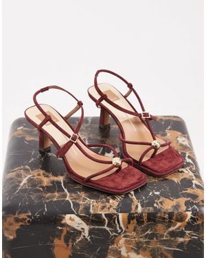 Dolce Vita – mylee – riemchen-sandaletten aus wildleder - Rot