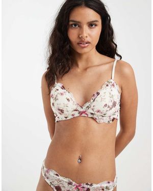 Lindex Valerie Soft Padded Bralette - Brown