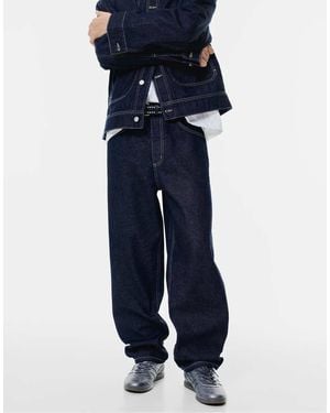 Pull&Bear Baggy Jeans - Blue