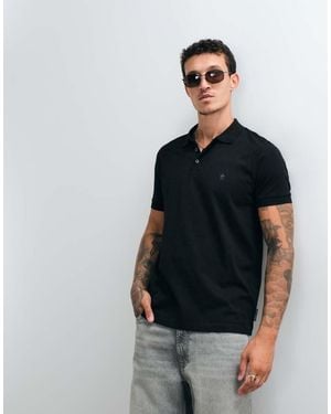 French Connection Regular Fit Polo Shirt - Black