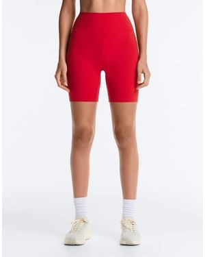 Oysho Comfortlux High-rise 20cm Short leggings - Red