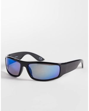 ASOS Wrap Sunglasses - Blue