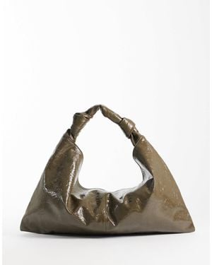 ASOS Strukturierte slouchy-tasche - Grün