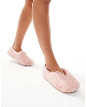 Glamorous Fluffy Slippers - Pink