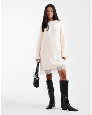 ASOS Vestito Corto - Neutro