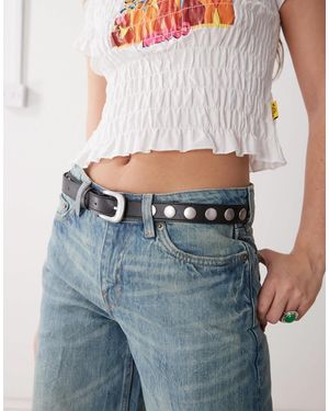 Weekday Studded Belt - Blue