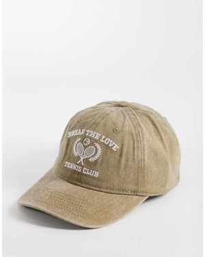SUI AVA Tennis Club Cap - Natural