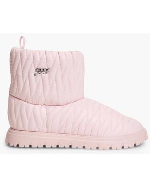 Tommy Hilfiger Warm Lined Quilted Snow Boots - Pink