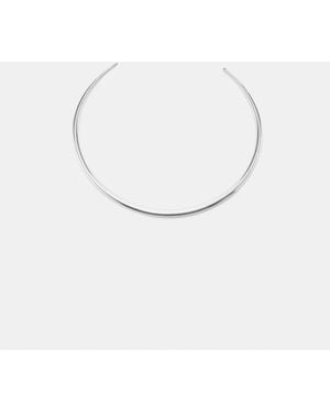 Stradivarius Flexible Choker - White