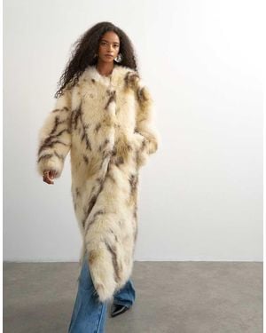 TOPSHOP Cappotto Lungo - Bianco