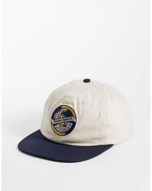 Parlez Cappellino A 6 Pannelli Con Visiera A Contrasto - Blu