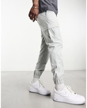 Jack & Jones Intelligence Poly Cargo Trouser - White