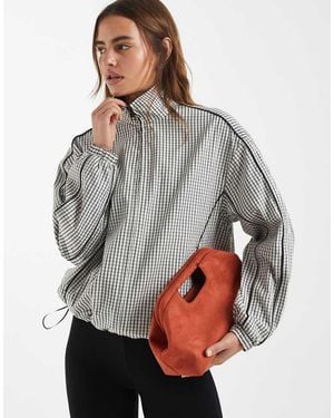 ASOS Oversized Track Jacket - Grey