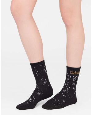 Calzedonia Astrology Collection Socks - Black
