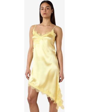 Noisy May Vestido Lencero - Amarillo