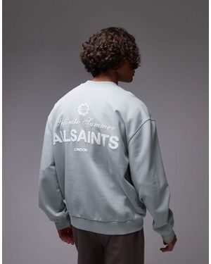 AllSaints Soleil Crew Sweat - Grey