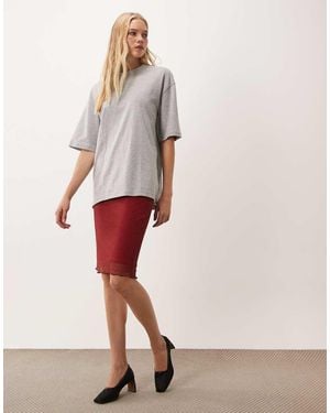 Miss Selfridge Midi Skirt - White