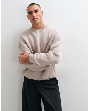 Weekday Oversized Sweater - Natural