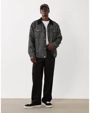 ASOS Oversized Barn Jacket - Grey