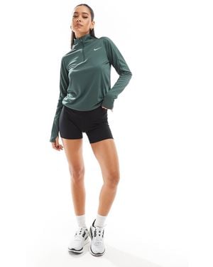 Nike Nike One Training Dri-fit High Waisted 5 Inch Shorts - Green