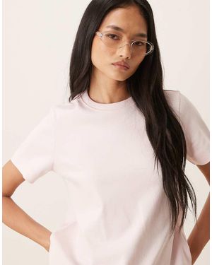Aware T-Shirt Pesante Squadrata Pallido - Neutro