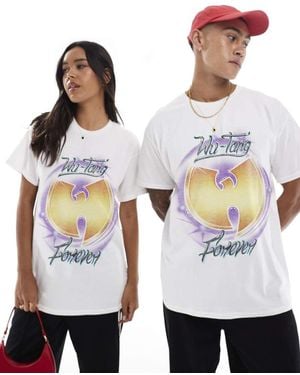 PRNT X Wu-Tang Clan Spray Relaxed Fit T-Shirt - White