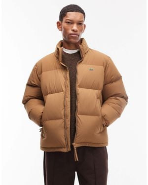 Lacoste Puffer Jacket - Brown