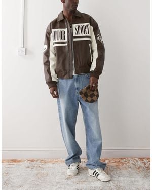 Weekday Galaxy Loose Fit Baggy Jeans - Blue