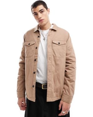 French Connection French Connection Utility Jacket With Chest Pockets - Natural