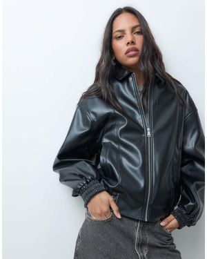 ASOS Oversize-bomberjacke - Blau