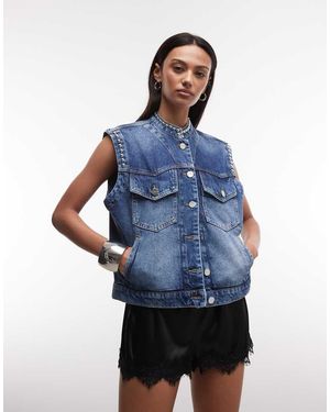 AllSaints Mac - Azul