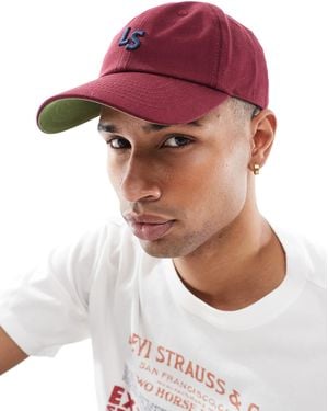 Levi's – baseballkappe aus twill - Weiß