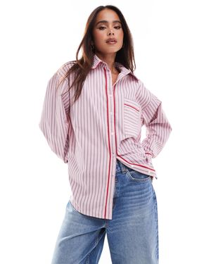 Threadbare – hemdbluse - Lila