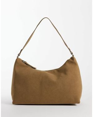 Gina Tricot Slouchy Shoulder Bag - Brown