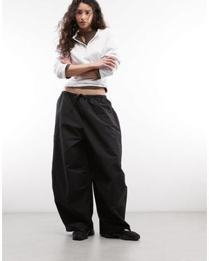 Collusion Xl Cargo Balloon Trouser - Black
