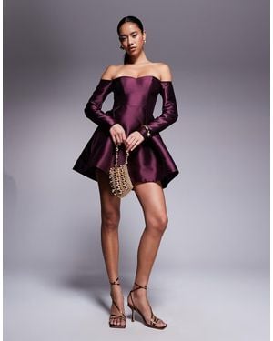 Forever New Structured Mini Dress - Multicolour