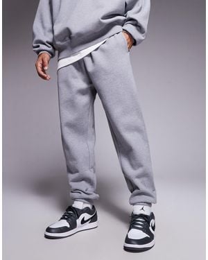 ASOS Premium Heavy Weight Oversized sweatpants 400gsms - Blue