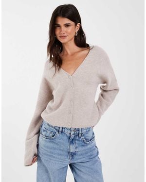 & Other Stories Cardigan Con Scollo A V - Bianco