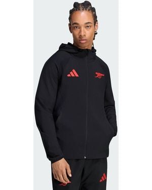 adidas Originals Arsenal Fc Tiro Travel Windbreaker - Blue