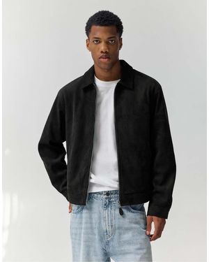 Pull&Bear Jack Van Imitatiesuède - Zwart
