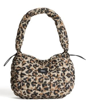 Vans Borsa A Spalla Trapuntata Katie Stampa Leopardata - Grigio