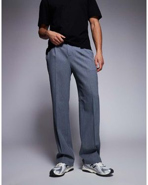 River Island Relaxed Elasticized Trousers - Black