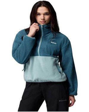 Columbia Sequoia Grove 1/2 Zip Fleece - Blue