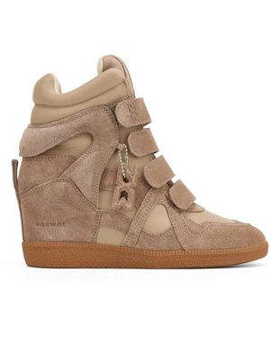 Nokwol Eden Wedge Trainers - Brown