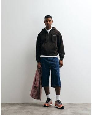 Carhartt Og Double Knee Loose Fit Jorts - White