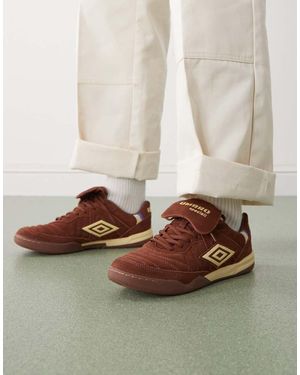 Umbro Zapatillas De Deporte Marrones De Ante Speciali De - Marrón