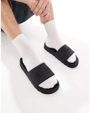 HUNTER Core Embossed Slider - White