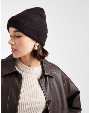 Vero Moda Super Soft Wool Mix Beanie - Black