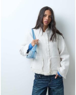 ASOS Giacca Bouclé - Grigio